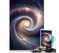Puzzle Galaxie d'Andromède pour Adultes,1000 pièces,Jeu Stimulant l'esprit,pièces précises et Parfaitement assemblées,activité relaxante à Faire en Groupe à l'intérieur (50x75cm)