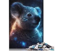 Puzzle Galaxy Animal Koala 1000 pièces pour Adultes, Jouet de détente, Puzzle Difficile pour Enfants de 12 Ans et Plus, Cadeau de Noël, 1000 pièces (75 x 50 cm)