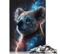 Puzzle Galaxy Animal Koala 500 pièces pour Adulte, Jeu intellectuel et éducatif, Anti-Stress, décoration d'intérieur, 500 pièces (52 x 38 cm)