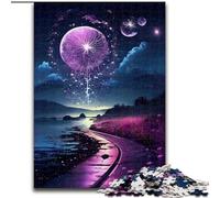 Puzzle Galaxy Art Beach pour Adolescents, 1000 pièces, Jeux de détente pour renforcer l'amour Entre Couples (à partir de 14 Ans) (26x38cm)