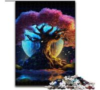 Puzzle Galaxy Art Cerisier pour Adultes 1000 pièces, à partir de 14 Ans Entraînez Votre Cerveau et Vos Mains Cadeaux de Noël (50x75cm)