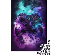 Puzzle Galaxy Art Game 100% Carton recyclé, Puzzle de qualité supérieure pour Adultes et Enfants, Cadeaux d'halloween, 300 pièces (40 x 28 cm)