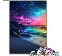 Puzzle Galaxy Beach 1000 pièces pour Adultes et Adolescents, Jeux éducatifs, décoration d'intérieur et Cadeaux Uniques (50x75cm)