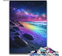 Puzzle Galaxy Beach 2000 pièces pour Adultes et Adolescents, Staycation Kill Time, pour Un Amour de Couple accru (70x100cm)