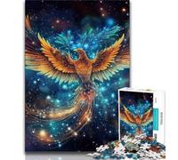 Puzzle Galaxy Bird of Phoenix 1000 pièces pour Adultes et Adolescents, Difficile à réaliser mais Amusant et Humoristique, décoration d'intérieur et Cadeaux Uniques 50x75cm
