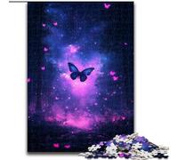 Puzzle Galaxy Butterfly 1000 pièces pour Adolescents, Jeu éducatif et décompressant pour Anniversaire et Noël (50x75cm)