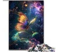 Puzzle Galaxy Butterfly 1000 pièces pour Adultes, Jouet éducatif Anti-Stress, idéal comme Cadeau pour Toute la Famille (50x75cm)