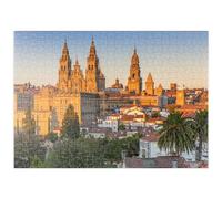 Puzzle Galaxy Cathédrale de Saint-Jacques-de-Compostelle Le Soir - Puzzle Premium 200 pièces 35x25CM
