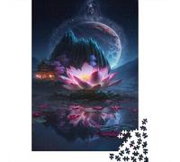 Puzzle Galaxy Fantasy Lotus, Puzzle rectangulaire en Papier Amusant pour Enfants et Adultes à partir de 12 Ans, Cadeau d'anniversaire, 1000 pièces (38 x 26 cm)