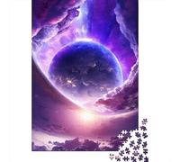 Puzzle Galaxy Fantasy Planet, Casse-tête en Carton de qualité supérieure pour Enfants et Adultes à partir de 12 Ans, Cadeaux de Noël, 1 000 pièces (38 x 26 cm)