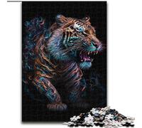 Puzzle Galaxy Fantasy Tiger 1000 pièces pour Adultes, Jeu Amusant, Chaque pièce est Unique - Jeu Familial Stimulant (26x38cm)