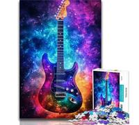 Puzzle Galaxy Guitar pour Adolescents 1000 pièces, Jouets éducatifs et éducatifs, Jeux familiaux, Cadeau d'anniversaire, Cadeaux (50x75cm)