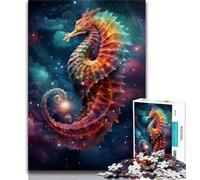 Puzzle Galaxy Hippocampus 1000 pièces pour Adultes et Adolescents, Jouets éducatifs, Jeux Anti-Stress, Superbes Cadeaux et Jouets 50x75cm