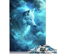 Puzzle Galaxy Husky 1000 pièces pour Adultes et Adolescents, Jeux éducatifs à Domicile, Jouets DIY, Cadeaux de Noël, 1000 pièces (38 x 26 cm)