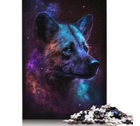 Puzzle Galaxy Hyène Africaine 1000 pièces, Puzzle coloré, Cadeaux de Noël pour Hommes, pour Enfants de 12 Ans et Plus, Cadeau de Noël 1000 pièces (75 x 50 cm)