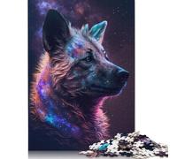 Puzzle Galaxy Hyène Africaine pour Adultes, Jeu Éducatif, Puzzles Difficiles pour Enfants de 12 Ans et Plus, Cadeau de Noël, 1000 pièces (75x50cm)