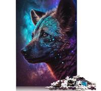 Puzzle Galaxy Hyène Africaine, Stimulant et Stimulant, en Carton 100% recyclé, pour Adultes et Adolescents, Cadeau d'anniversaire, 1000 pièces (75 x 50 cm)