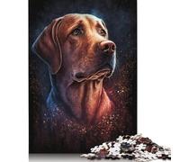 Puzzle Galaxy Labrador 1000 pièces, à partir de 18 Ans, Jeux éducatifs pour Adultes, pour Femmes, pour Enfants à partir de 12 Ans, Cadeau de Noël, 1000 pièces (75 x 50 cm)