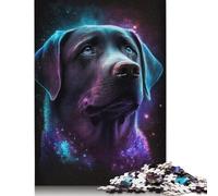 Puzzle Galaxy Labrador, Difficile, en Carton 100% recyclé, pour Femmes et Hommes, Cadeaux de Noël, 1 000 pièces (75 x 50 cm)