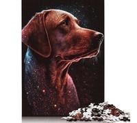 Puzzle Galaxy Labrador, Stimulant et Stimulant, en Carton 100% recyclé, pour Adultes et Enfants, Cadeaux de Noël, 1 000 pièces (75 x 50 cm)