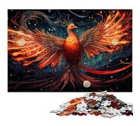 Puzzle Galaxy Phoenix 1000 pièces pour Adultes, Casse-tête Stimulant, Jeu pour Adultes, activité Interactive familiale 26x38cm / 10,23x14,96 Pouces