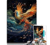 Puzzle Galaxy Phoenix 1000 pièces pour Adultes et Adolescents, Jouets éducatifs et éducatifs, Jeux familiaux avec Affiche et fiche de Questions-réponses (38x26cm)