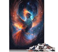 Puzzle Galaxy Phoenix Bird 1000 pièces, Jeu Familial Amusant pour Adultes, Stimulant, Anti-Stress et Cadeaux Uniques (1000 pièces, 75 x 50 cm)