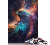 Puzzle Galaxy Phoenix Bird pour Adultes, 1 000 pièces, Jeu éducatif pour Adolescents, Jouet de défi, Cadeaux de Noël, 1 000 pièces (75 x 50 cm)