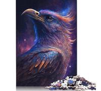 Puzzle Galaxy Phoenix Bird, Puzzle rectangulaire en Carton 100% recyclé, de qualité supérieure, pour garçon ou Fille, Cadeau de Noël, 1 000 pièces (75 x 50 cm)
