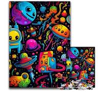 Puzzle Galaxy Planet 1000 pièces, Puzzle Impossible pour Adultes, pour Les Anniversaires et Les fêtes 26x38cm / 10,23x14,96 Pouces