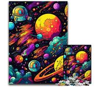 Puzzle Galaxy Planet pour Adultes, 1 000 pièces en Carton, Jeu de réflexion pour Adolescents, pour Les fêtes, 26x38cm / 10,23x14,96 Pouces