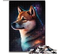 Puzzle Galaxy Shiba Inu 1000 pièces pour Adultes, en Carton, pour Adolescents et Famille - Jeu de réflexion DIY, 1000 pièces(26x38cm)