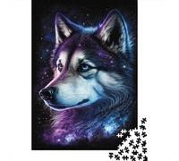 Puzzle Galaxy Space Husky pour Adultes, 1 000 pièces, Jeu éducatif pour Adolescents, Cadeau de Noël, 1 000 pièces (38 x 26 cm)