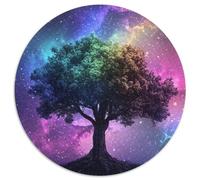 Puzzle Galaxy Tree of Life 1000 pièces Puzzles pour Adultes Parfait pour s'amuser en Famille, Jeux de société, Cadeaux de fête d'anniversaire 67,5 x 67,5 cm