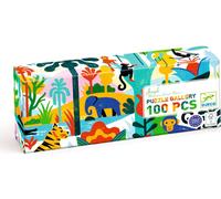 Puzzle-galerie 100 pièces jungle, Djeco