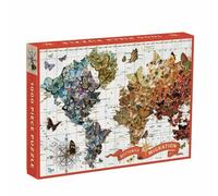 Puzzle Galison Migration Du Papillon Doré Wendy 1000 Pièces
