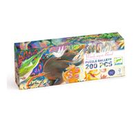 Puzzle Gallery 200 pcs Groupe de musique des bois Djeco