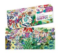 Puzzle gallery 1000pcs +9Y RAINBOW TIGERS Djeco