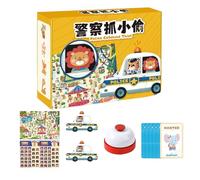 Puzzle Game Toy, Educational Board Strategy, Critical Thinking & Problem Solving Toys for Kids & Adults, Two-Players for Preschool Learning Activities
