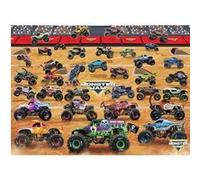 Puzzle gamme monster jam truck 1000 pieces - Eurographics