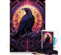 Puzzle Gardien Vigilant pour Adultes,1000 pièces,Jeu de mémoire et de réflexion,découpe Laser pour Un Assemblage Parfait,Cadeau Unique pour soulager Le Stress (50x75cm)