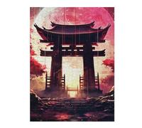 Puzzle Gate of The Rising Moon pour Adultes, 500 PCS
