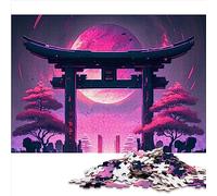 Puzzle Gate to The Beyond pour Adultes, 1000 pièces, liste de souhaits de Noël avec Le Père Noël, 19,7 x 29,5 Pouces