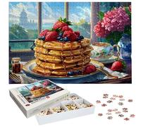 Puzzle Gâteau 3000 Pièces Adultes, Puzzle 3000 Pièces pour Adultes et Enfants à Partir de 14 Ans, Fruit Puzzles Bois de Qualité Supérieure avec Une Boîte d'emballage Exquise, Cadeau Femme/Homme H-285