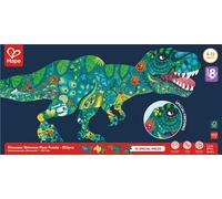 HaPe Puzzle géant Dinosaure Shimmer – Bleu – 200 pièces