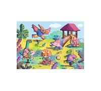 Puzzle Géant 24 pièces : La récréation des dinosaures Ravensburger G
