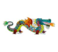 Djeco Puzzle Géant Léon le dragon 58 pièces Rouge G