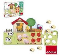 Puzzle Géant Animaux de la Ferme Goula Multicolore G