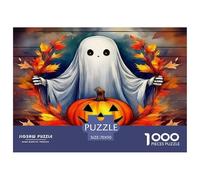 Puzzle géant citrouilles pour Adultes et Enfants, 1000 pièces, défi Impossible, Jeu éducatif, décoration Murale, Casse-tête, 75 x 50 cm / 1000 pièces