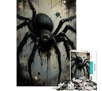 Puzzle géant de 1000 pièces pour Adolescents Motif araignée Difficile et Stimulant Jeu Anti-Stress et Casse-tête pour Les 14 Ans et Plus (38x26cm)